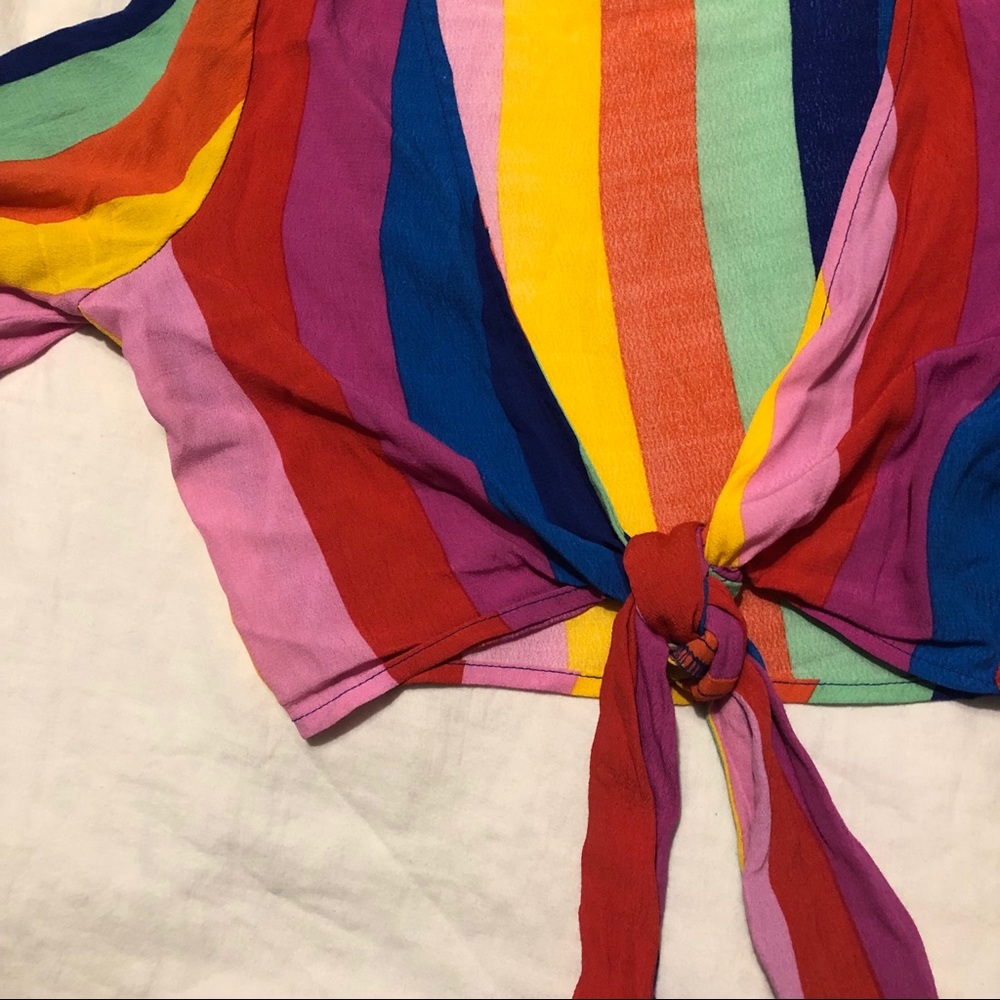 Colorful crop top - Picture 3 of 4